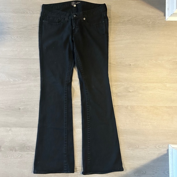 Womens Black bebe Jeans Size 31 - Picture 1 of 3